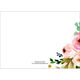Rose Bunch Folded Place Cards Image 2 of 4